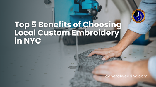 Top 5 Benefits of Choosing Local Custom Embroidery in NYC