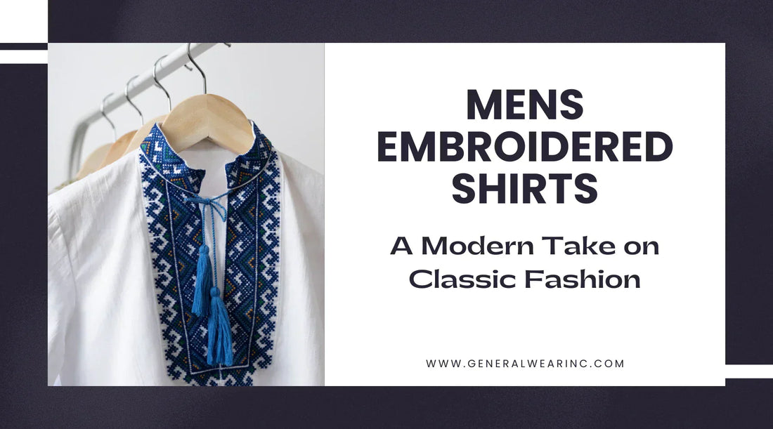 Mens Embroidered Shirts