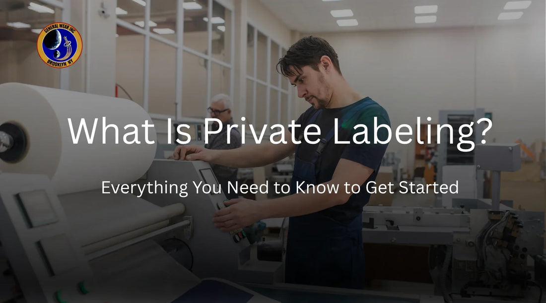 What Is Private Labeling? Beginner’s Guide - General Wear INC – General ...