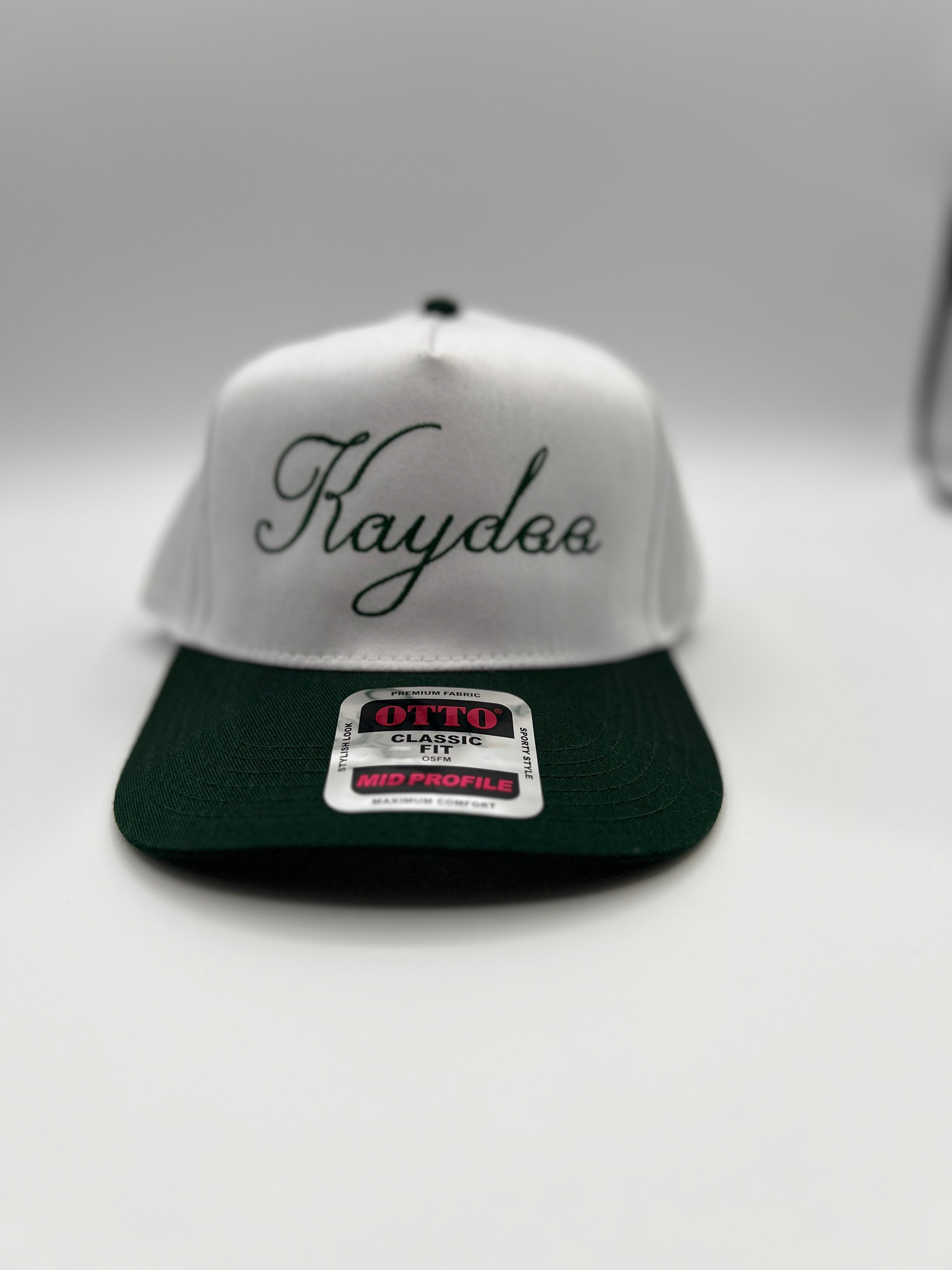 White hat Embroidery